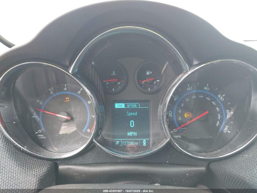 2015 Chevrolet Cruze 1Lt Auto VIN: 1G1PC5SB6F7269887 Lot: 43391507