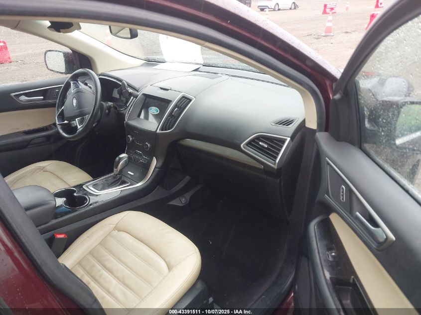 2017 Ford Edge Sel VIN: 2FMPK3J84HBB38354 Lot: 43391511