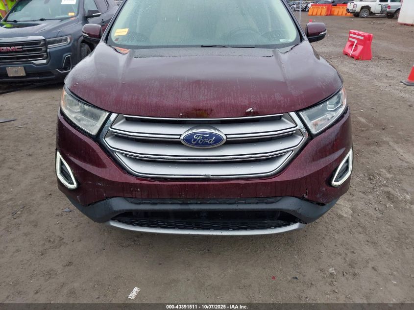 2017 Ford Edge Sel VIN: 2FMPK3J84HBB38354 Lot: 43391511