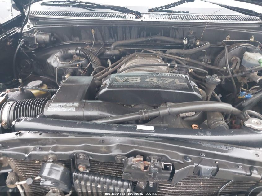 2001 Toyota Tundra Sr5 V8 VIN: 5TBKT44171S164105 Lot: 43391514