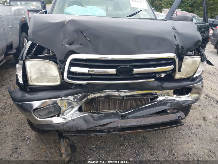 2001 Toyota Tundra Sr5 V8 VIN: 5TBKT44171S164105 Lot: 43391514