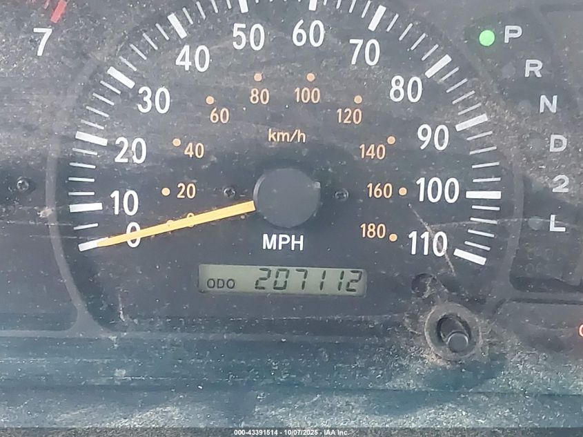 2001 Toyota Tundra Sr5 V8 VIN: 5TBKT44171S164105 Lot: 43391514