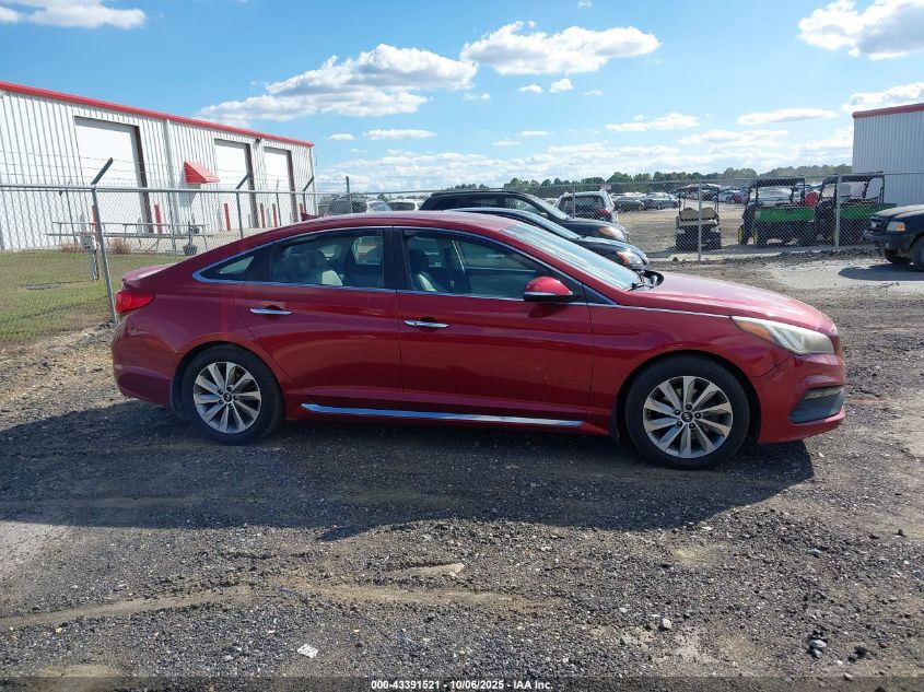 2016 Hyundai Sonata Sport VIN: 5NPE34AF7GH426000 Lot: 43391521