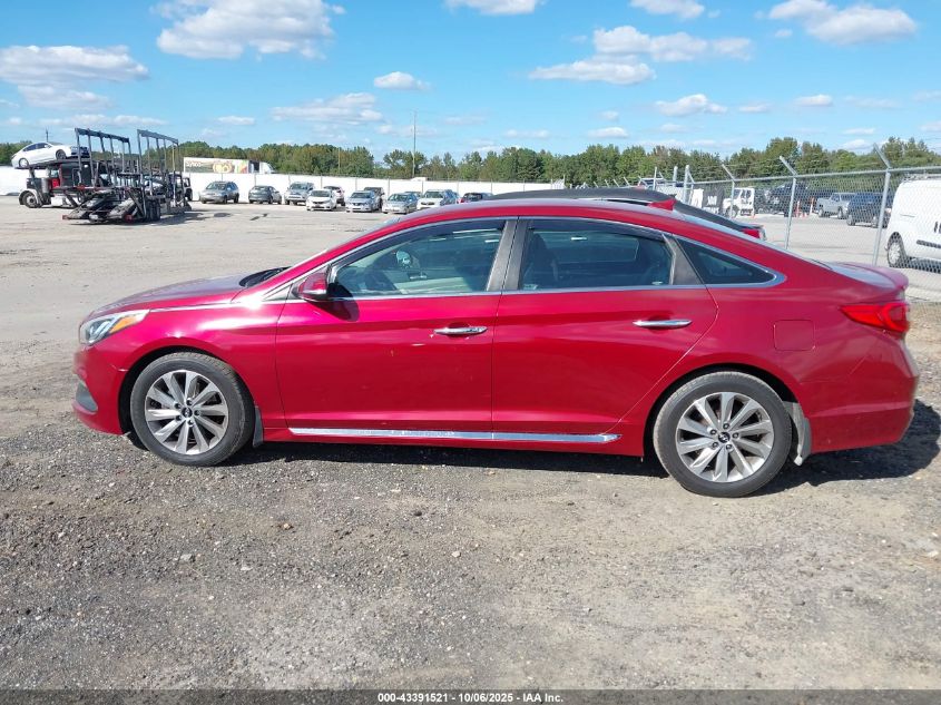 2016 Hyundai Sonata Sport VIN: 5NPE34AF7GH426000 Lot: 43391521