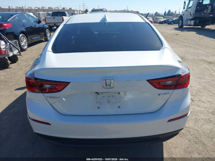 2020 Honda Insight Ex VIN: 19XZE4F52LE003433 Lot: 43391523