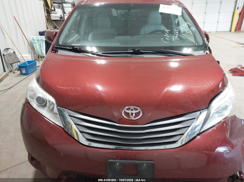 2017 Toyota Sienna Xle 8 Passenger VIN: 5TDYZ3DCXHS773713 Lot: 43391552