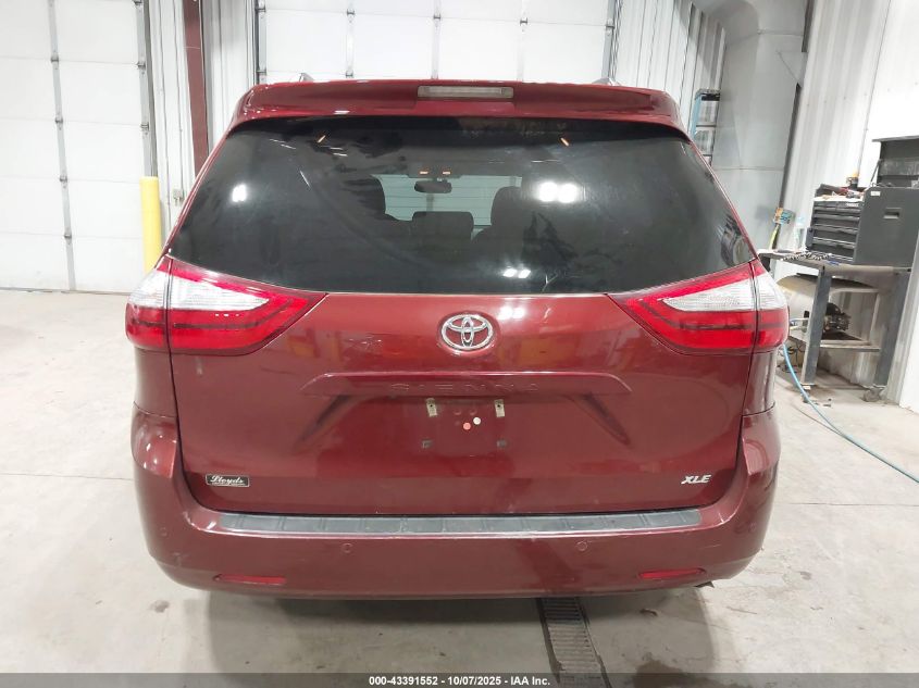 2017 Toyota Sienna Xle 8 Passenger VIN: 5TDYZ3DCXHS773713 Lot: 43391552