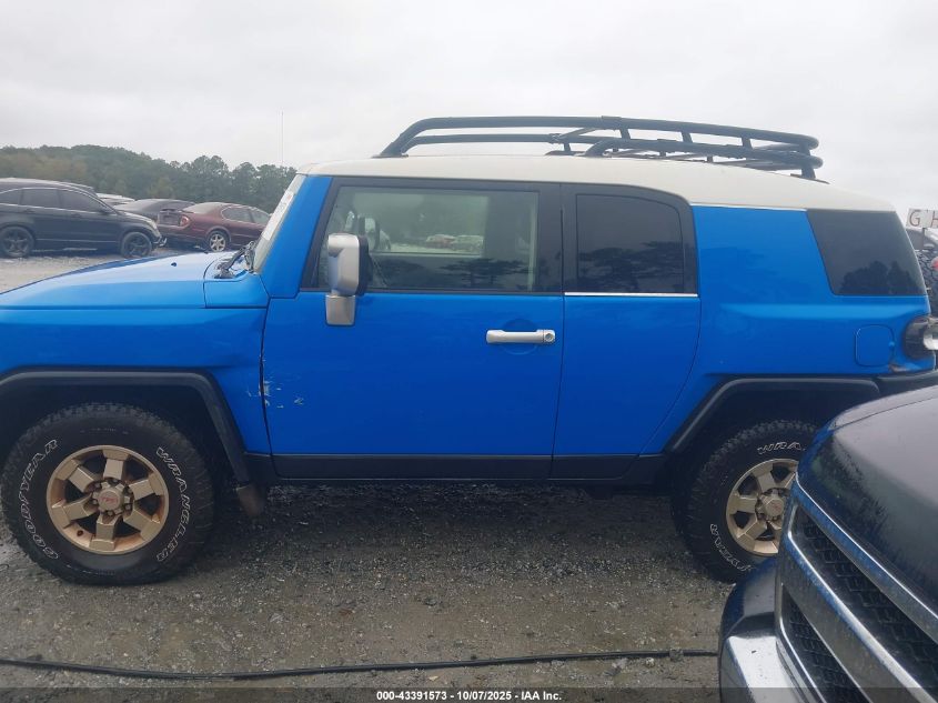 2007 Toyota Fj Cruiser VIN: JTEZU11F170001099 Lot: 43391573