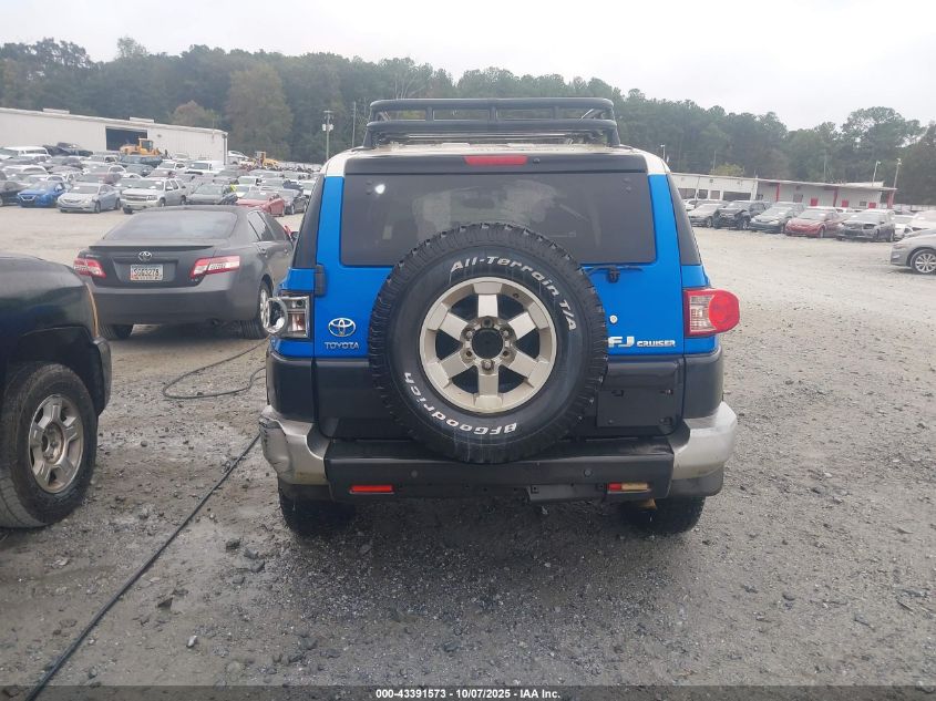 2007 Toyota Fj Cruiser VIN: JTEZU11F170001099 Lot: 43391573