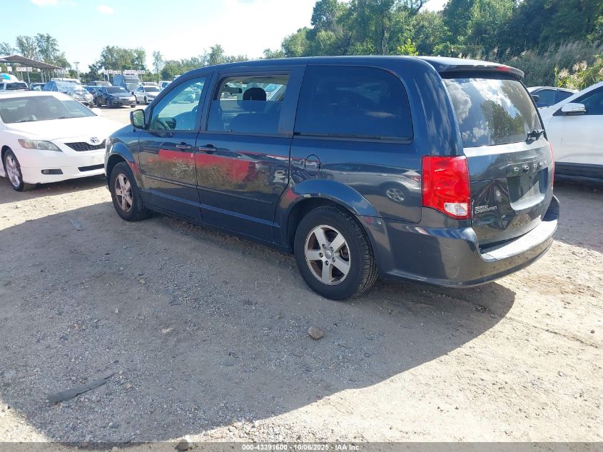 2013 Dodge Grand Caravan Sxt VIN: 2C4RDGCG3DR590655 Lot: 43391600