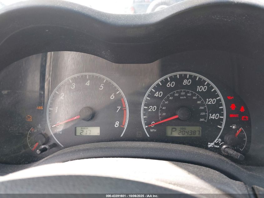 2009 Toyota Corolla S VIN: 1NXBU40E89Z047696 Lot: 43391601