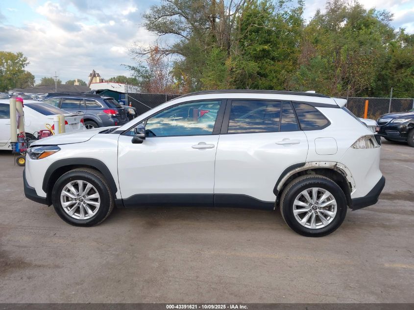 2022 Toyota Corolla Cross Le VIN: 7MUBAAAG1NV016340 Lot: 43391621