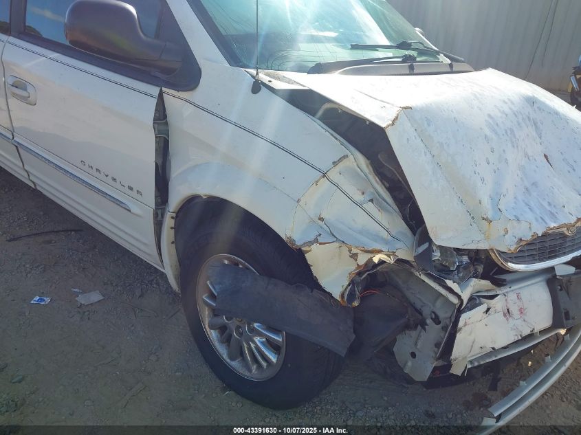 2001 Chrysler Town & Country Limited VIN: 2C8GP64L91R240266 Lot: 43391630