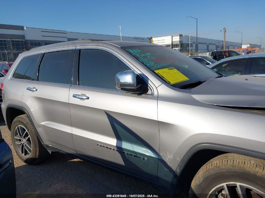 2018 Jeep Grand Cherokee Limited 4X2 VIN: 1C4RJEBG6JC438484 Lot: 43391640