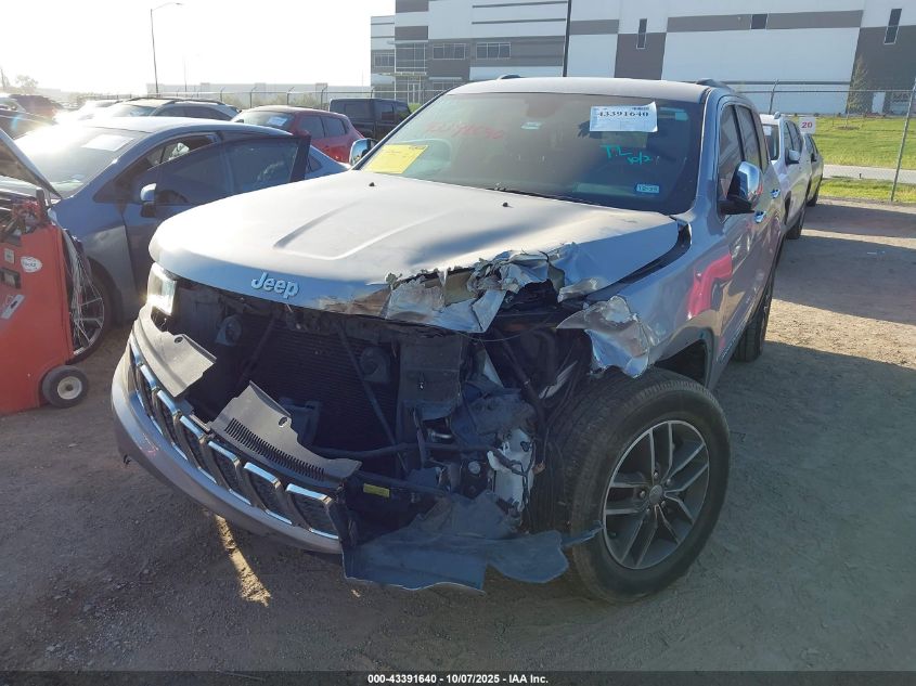 2018 Jeep Grand Cherokee Limited 4X2 VIN: 1C4RJEBG6JC438484 Lot: 43391640