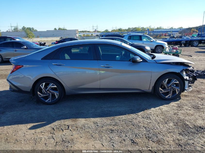 2025 Hyundai Elantra Sel Sport VIN: KMHLM4DG0SU882455 Lot: 43391644