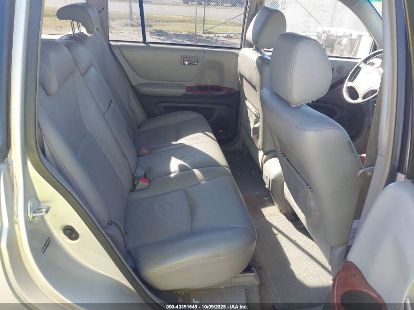 2004 Toyota Highlander Limited V6 VIN: JTEEP21AX40027955 Lot: 43391649