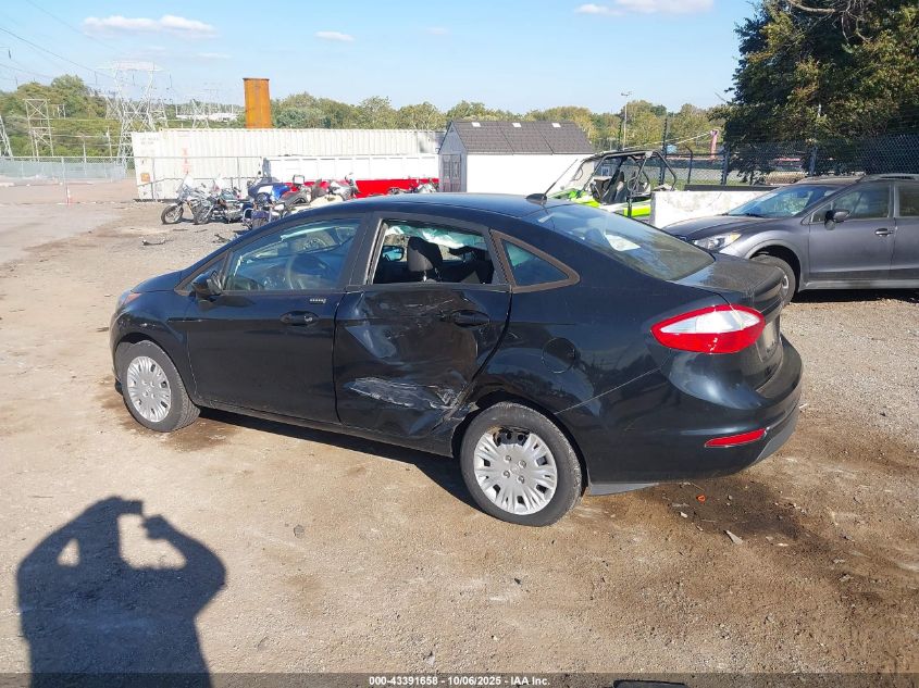 2017 Ford Fiesta S VIN: 3FADP4AJ6HM156683 Lot: 43391658