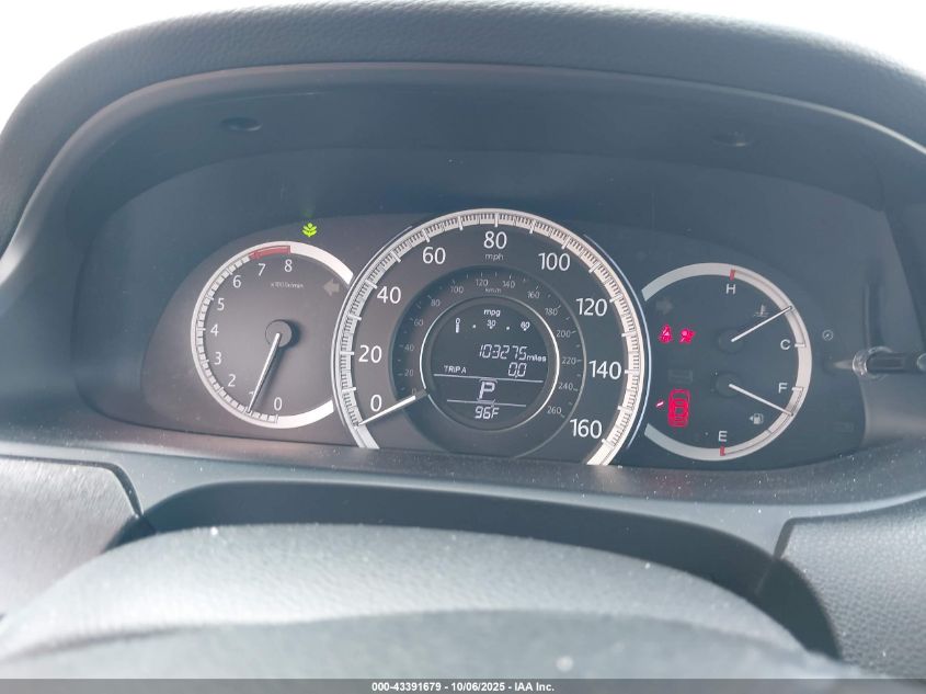 2015 Honda Accord Ex-L VIN: 1HGCR2F86FA182948 Lot: 43391679