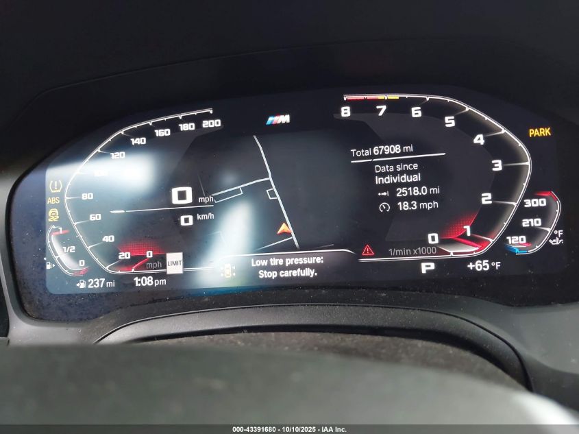 2020 BMW 330I xDrive VIN: WBA5R7C09LFH76497 Lot: 43391680