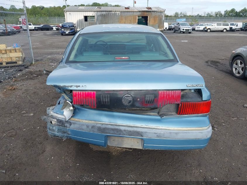 1994 Mercury Grand Marquis Ls VIN: 2MELM75W5RX655646 Lot: 43391681