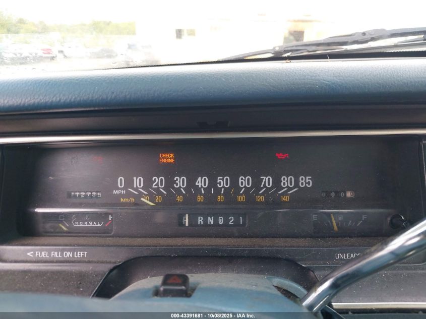 1994 Mercury Grand Marquis Ls VIN: 2MELM75W5RX655646 Lot: 43391681