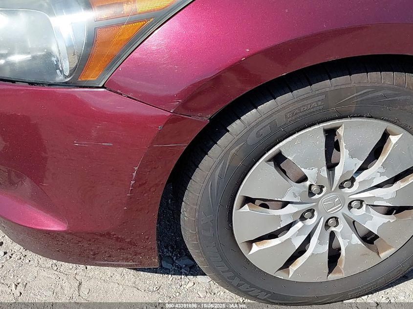2010 Honda Accord 2.4 Lx VIN: 1HGCP2F35AA108052 Lot: 43391696
