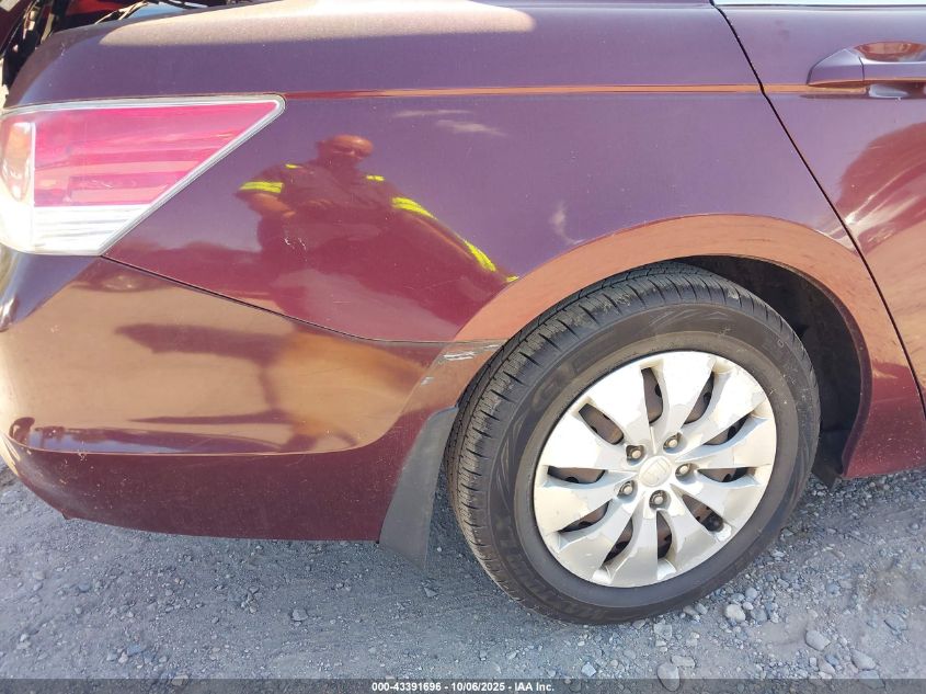 2010 Honda Accord 2.4 Lx VIN: 1HGCP2F35AA108052 Lot: 43391696