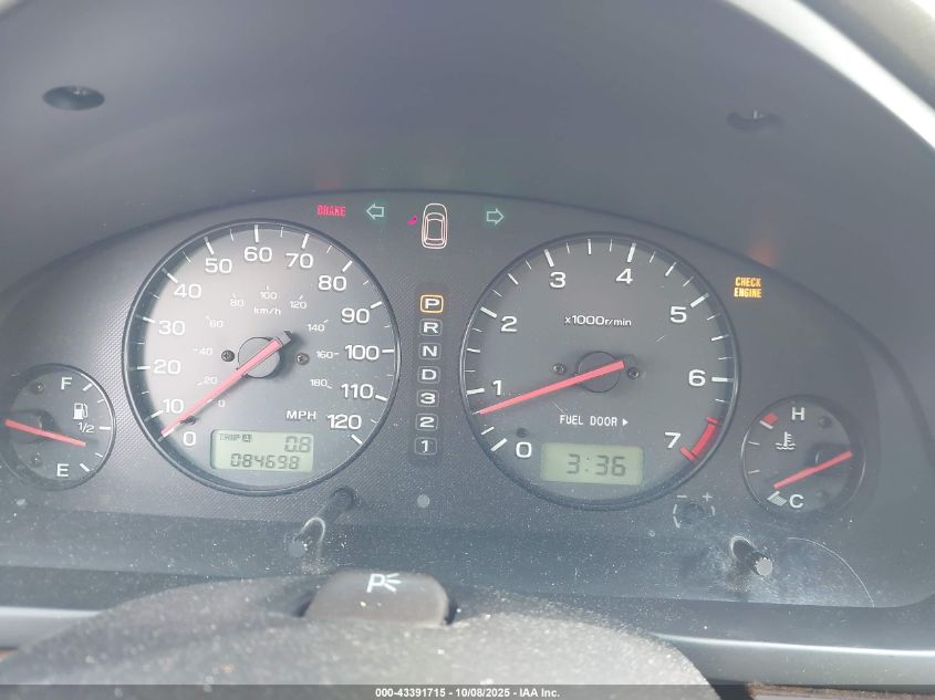 2002 Subaru Outback H6-3.0 L.l. Bean Edition VIN: 4S3BH806227664279 Lot: 43391715