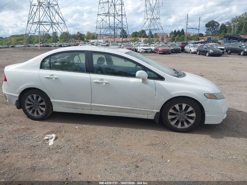 2009 Honda Civic Ex VIN: 2HGFA168X9H509663 Lot: 43391737