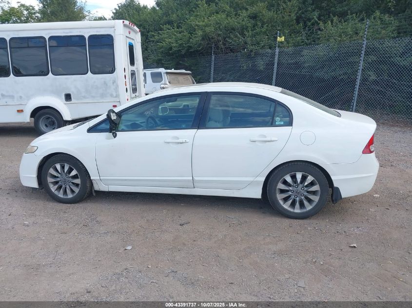 2009 Honda Civic Ex VIN: 2HGFA168X9H509663 Lot: 43391737