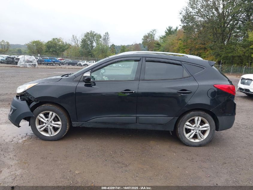 2013 Hyundai Tucson Gls VIN: KM8JUCAC3DU709079 Lot: 43391741