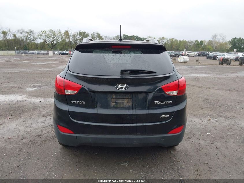 2013 Hyundai Tucson Gls VIN: KM8JUCAC3DU709079 Lot: 43391741