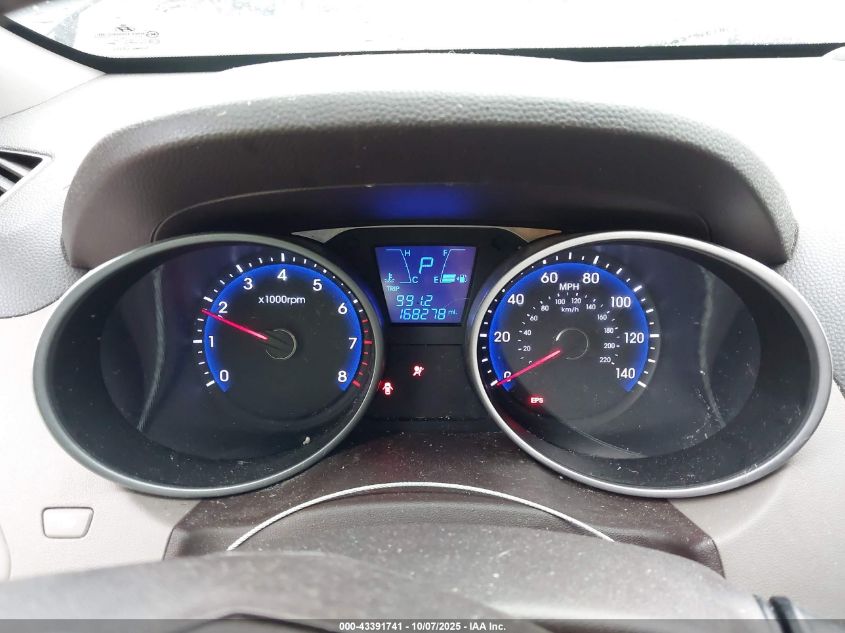 2013 Hyundai Tucson Gls VIN: KM8JUCAC3DU709079 Lot: 43391741