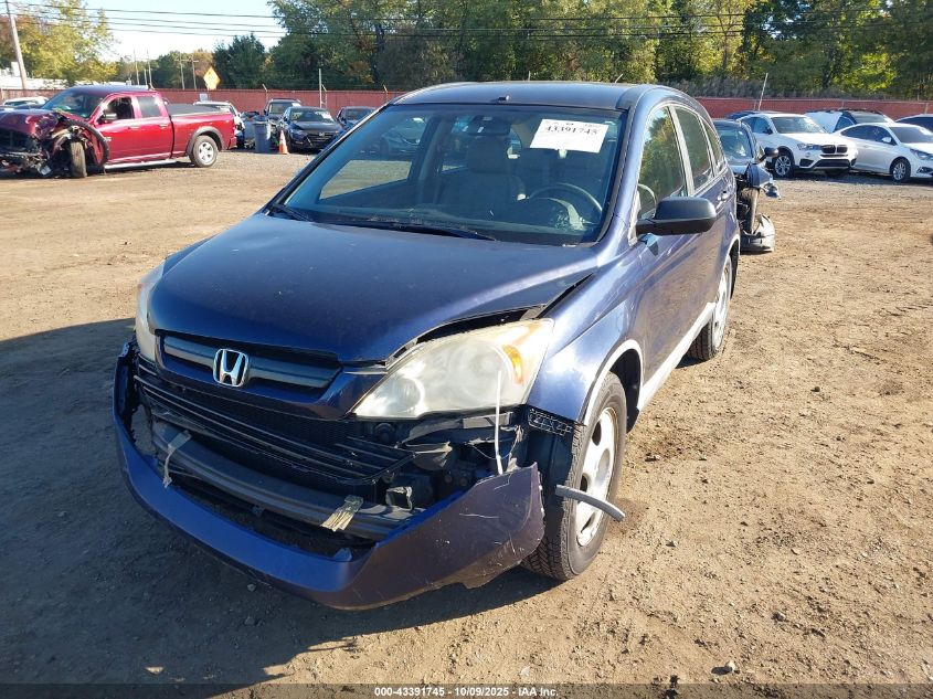 2009 Honda Cr-V Lx VIN: 5J6RE48339L005102 Lot: 43391745