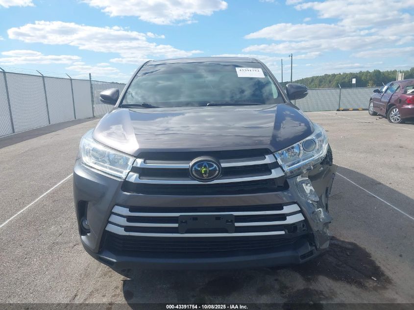 2019 Toyota Highlander Le VIN: 5TDBZRFH1KS960881 Lot: 43391754