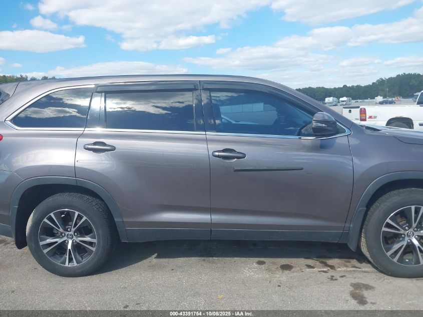 2019 Toyota Highlander Le VIN: 5TDBZRFH1KS960881 Lot: 43391754