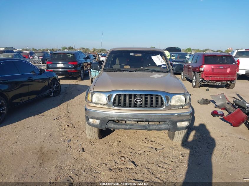 2001 Toyota Tacoma Prerunner V6 VIN: 5TESN92N01Z727583 Lot: 43391766