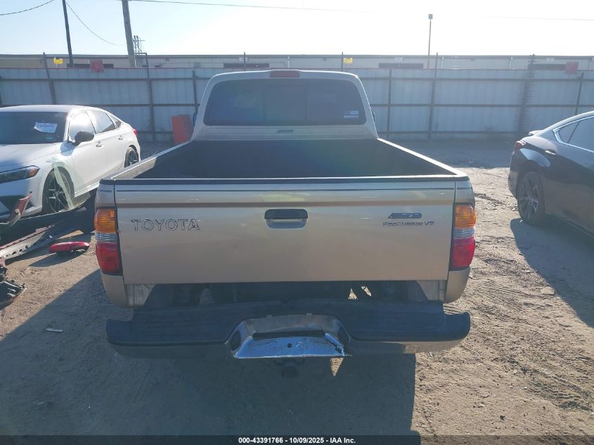 2001 Toyota Tacoma Prerunner V6 VIN: 5TESN92N01Z727583 Lot: 43391766