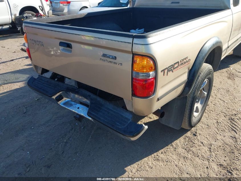 2001 Toyota Tacoma Prerunner V6 VIN: 5TESN92N01Z727583 Lot: 43391766