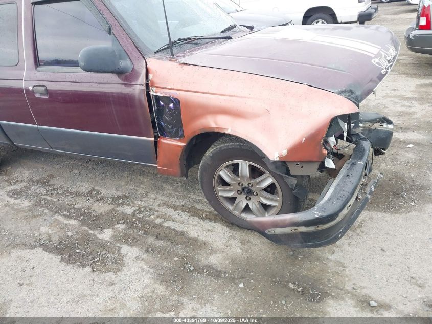 1993 Ford Ranger Super Cab VIN: 1FTCR14X2PPA58337 Lot: 43391769