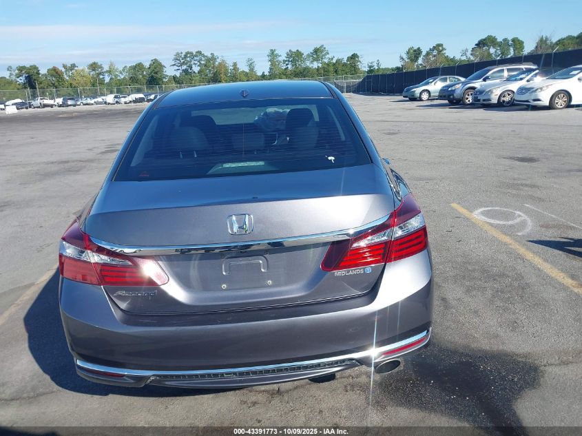 2016 Honda Accord Ex-L VIN: 1HGCR2F8XGA162056 Lot: 43391773