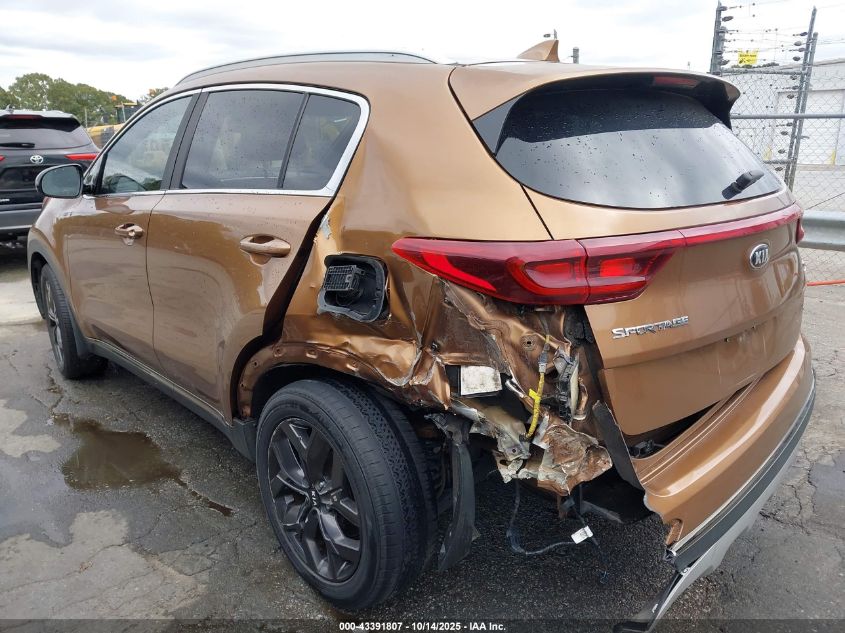 2020 Kia Sportage S VIN: KNDP63AC5L7632611 Lot: 43391807