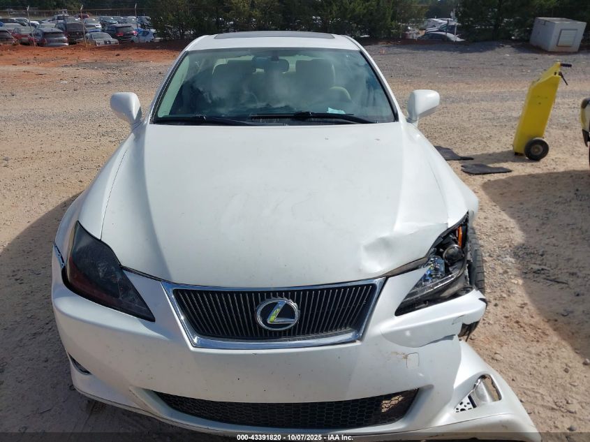 2008 Lexus Is 250 VIN: JTHCK262985022152 Lot: 43391820