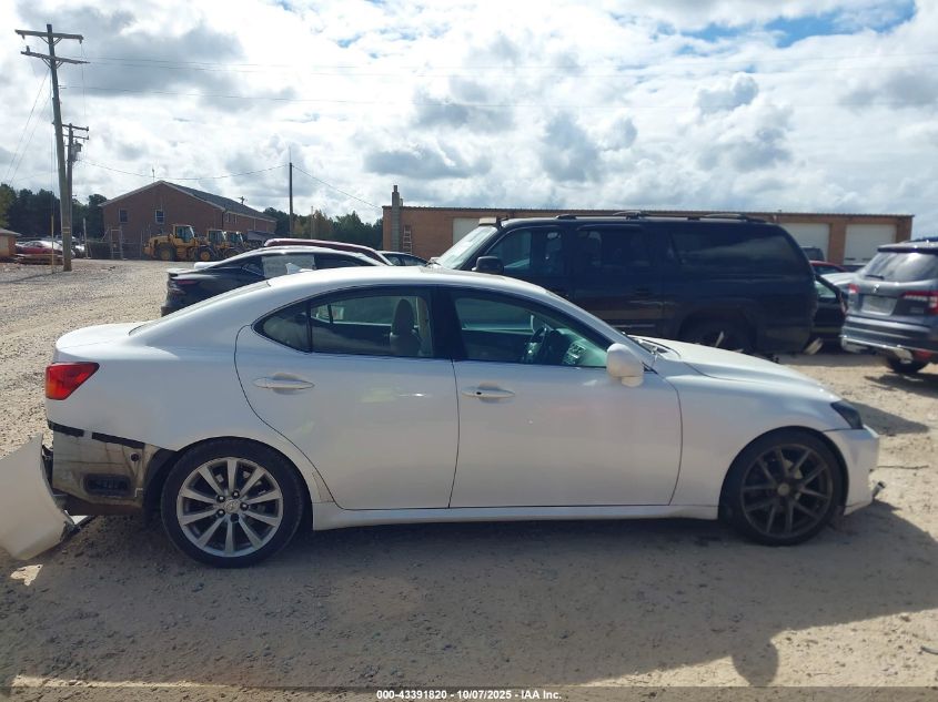 2008 Lexus Is 250 VIN: JTHCK262985022152 Lot: 43391820