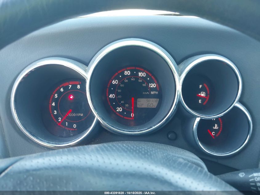 2005 Pontiac Vibe VIN: 5Y2SL638X5Z459995 Lot: 43391828