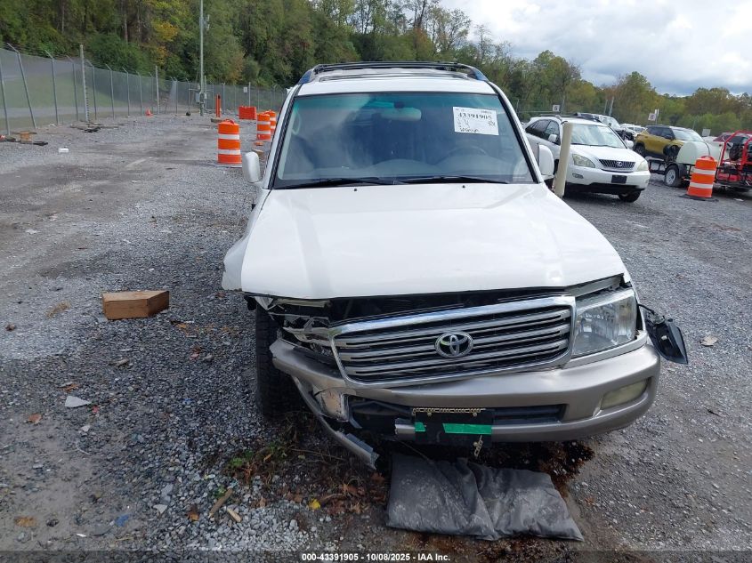 2005 Toyota Land Cruiser V8 VIN: JTEHT05J452080146 Lot: 43391905