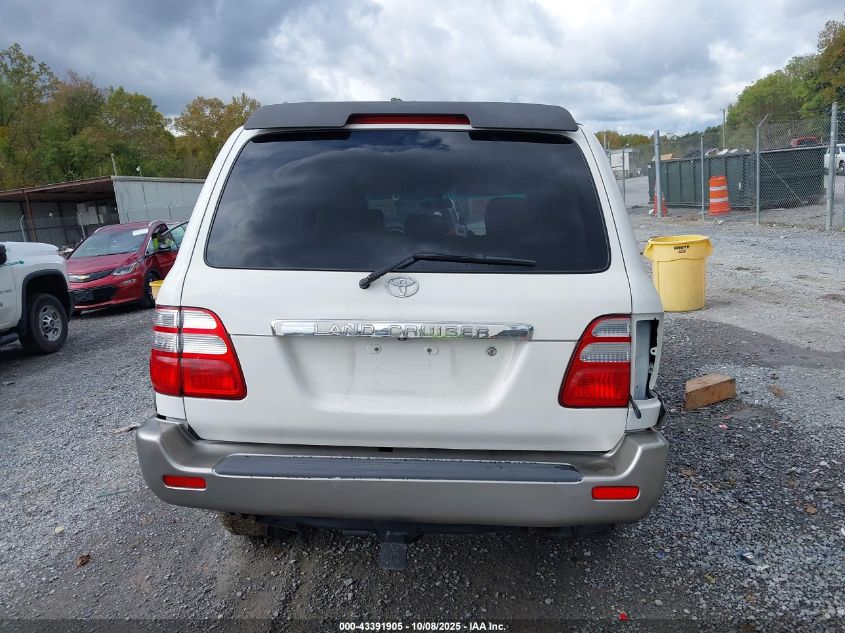 2005 Toyota Land Cruiser V8 VIN: JTEHT05J452080146 Lot: 43391905