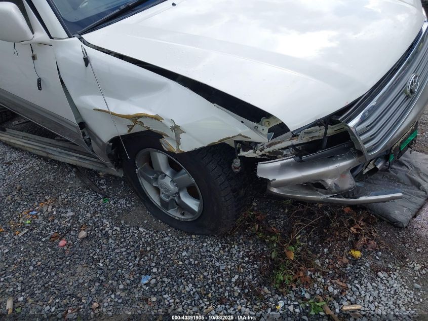 2005 Toyota Land Cruiser V8 VIN: JTEHT05J452080146 Lot: 43391905