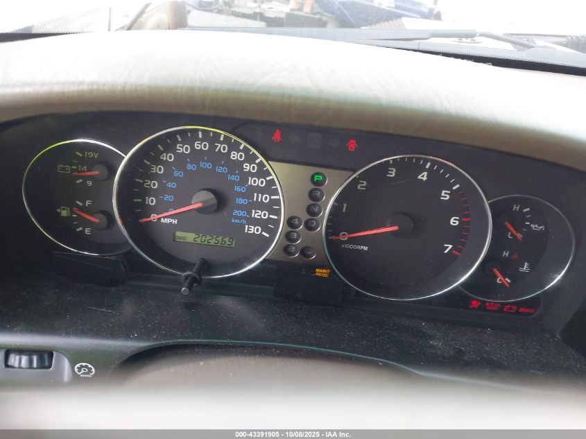 2005 Toyota Land Cruiser V8 VIN: JTEHT05J452080146 Lot: 43391905